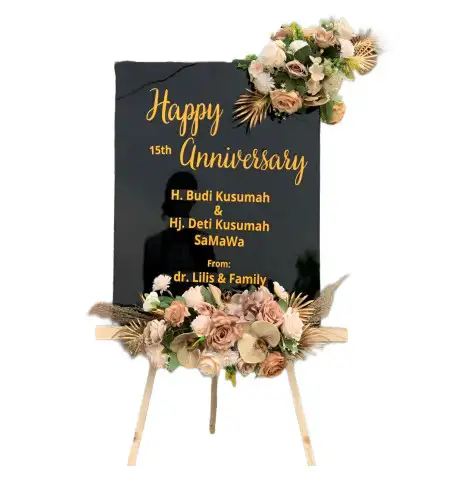 Papan Bunga Akrilik Kaligawe