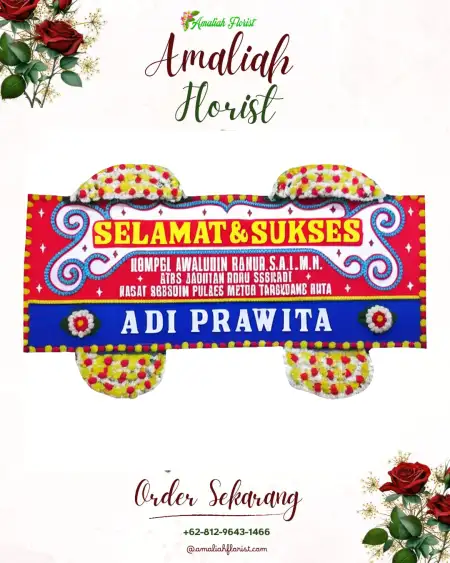 Papan Bunga Ucapan Selamat Kaligawe